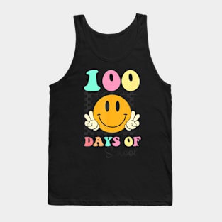 100 Days Of School Teacher Kids 100Th Day Of School Tank Top